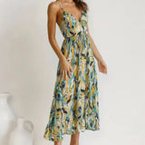 GABRIELLA | Vestido de Verão Impresso com Conforto Fresco e Estilo Solar