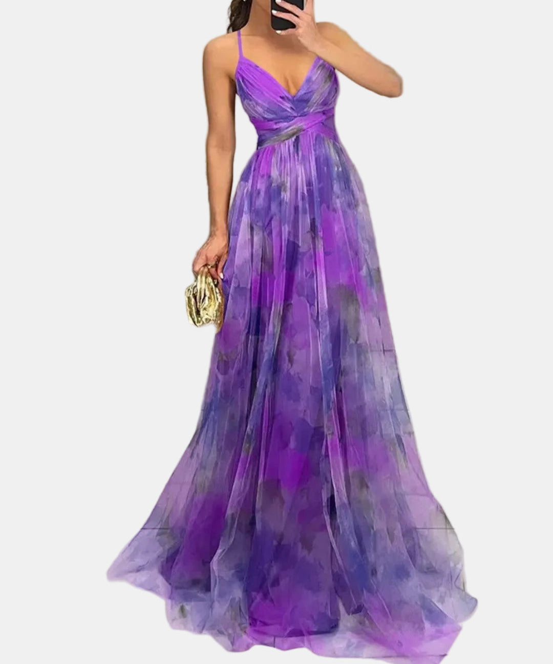 Jasmina - Vestido Chiffon Floral