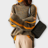 Breseis - Pullover Vintage com Gola Alta
