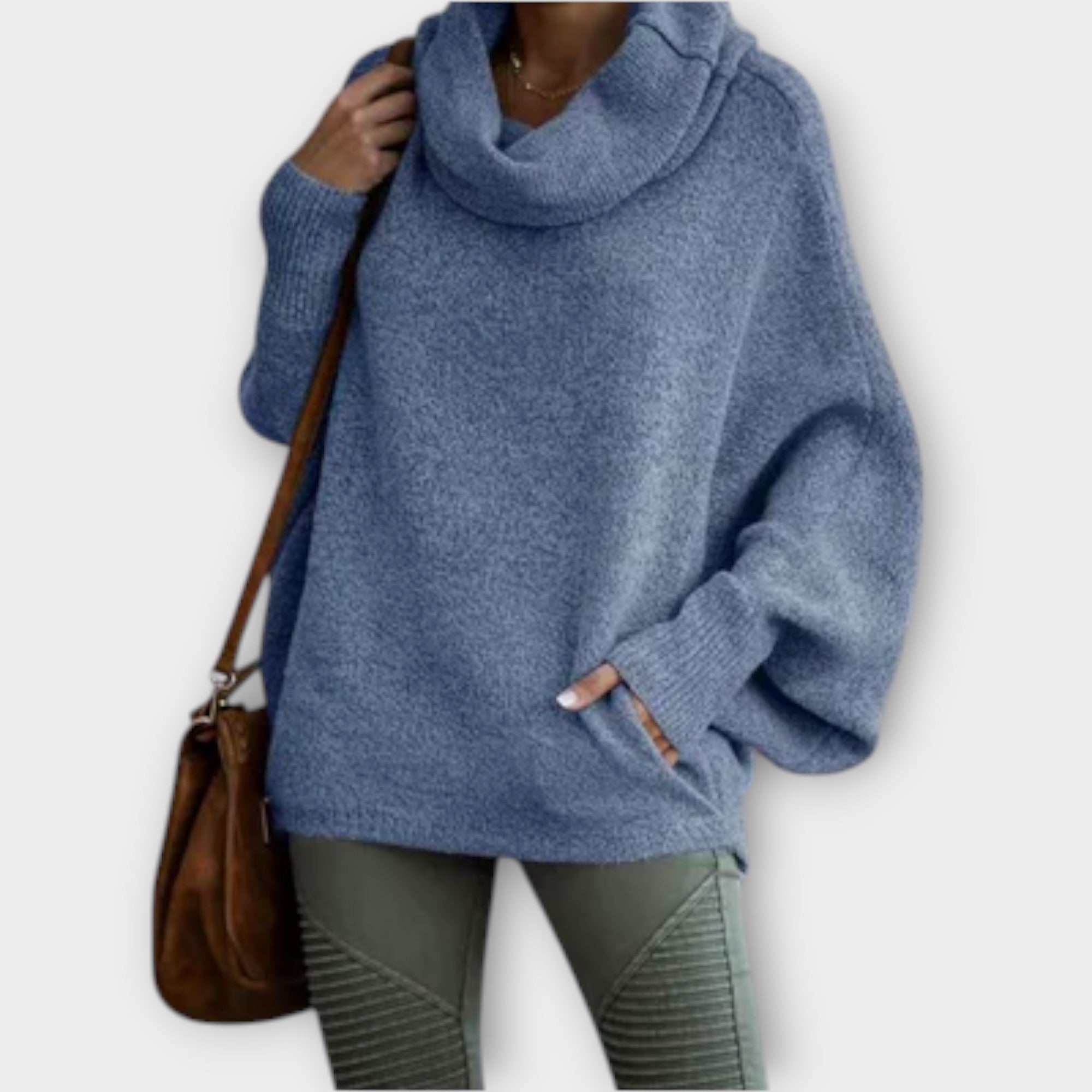 Ulrike - Suéter Elegante Feminino em Design Tartaruga