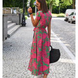 Sabrina™ | Vestido elegante com decote em V modelador
