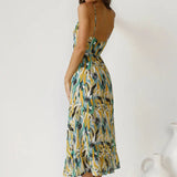GABRIELLA | Vestido de Verão Impresso com Conforto Fresco e Estilo Solar