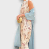Sara | Vestido Longo Estampado Floral