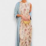 Sara | Vestido Longo Estampado Floral