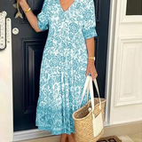 Ella™ | Vestido de Verão com Estampado Floral