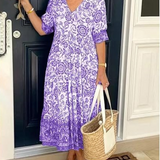 Ella™ | Vestido de Verão com Estampado Floral
