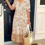 Ella™ | Vestido de Verão com Estampado Floral