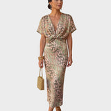 Giulia – Vestido elegante de tecido leve e fluido