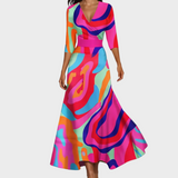 Emily - Vestido Maxi Elegante e Fluido
