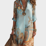 Loisa - Max vestido Mediterrânico