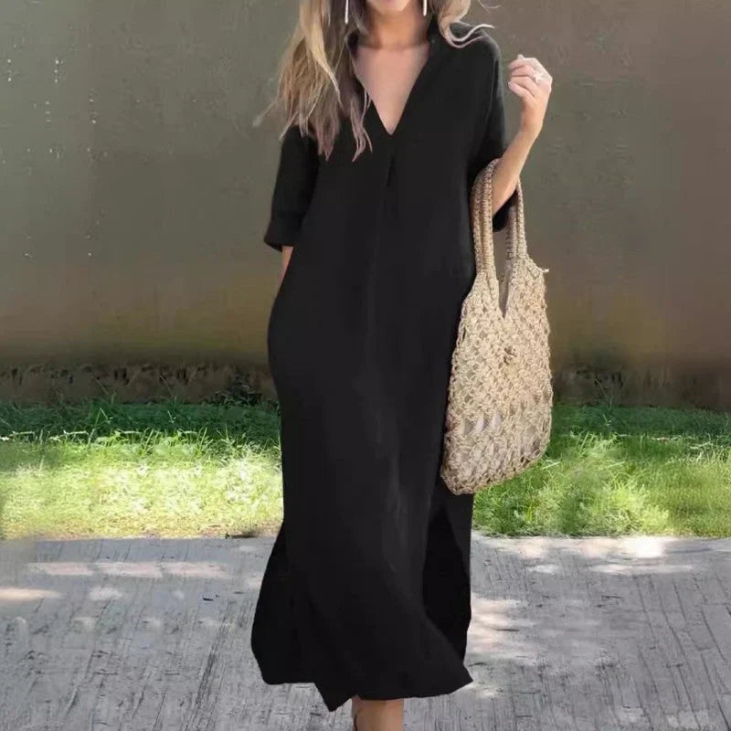 ELENA | Vestido de Verão Leve e Elegante