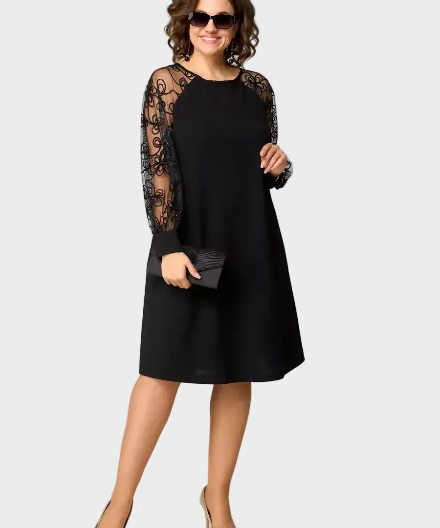 Celina - vestido midi clássico para ocasiões especiais