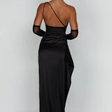 Grace | Vestido Maxi de Cetim