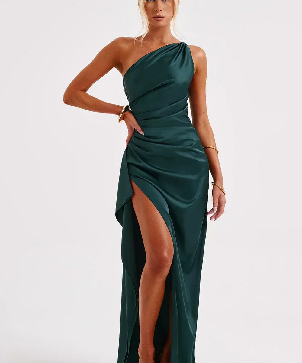 Grace | Vestido Maxi de Cetim