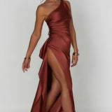 Grace | Vestido Maxi de Cetim