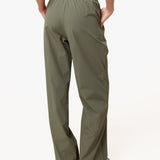 Calças Exército Groene O&K com Pés Largos - Broek