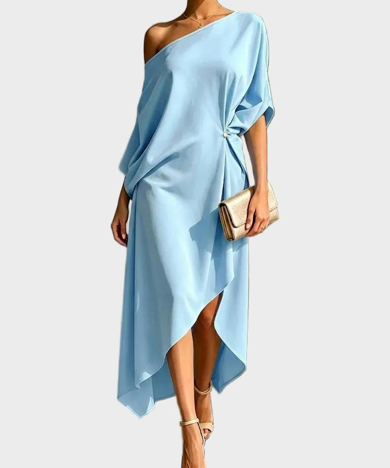 Camila - Vestido assimétrico elegante