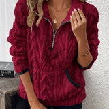 Alpine - Camisola Macia de Fecho