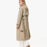 Bege Detalhe Longo - Trenchcoat