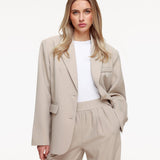 Bege Rechte O&K Detalhe - Blazer