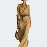 Marija - Vestido Maxi com Cinto