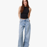 Calças Baggy Azuis - Jeans