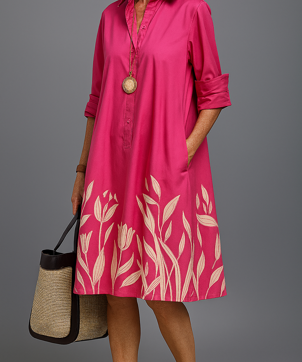 Mariana | Vestido Midi Moderno