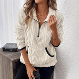 Alpine - Camisola Macia de Fecho