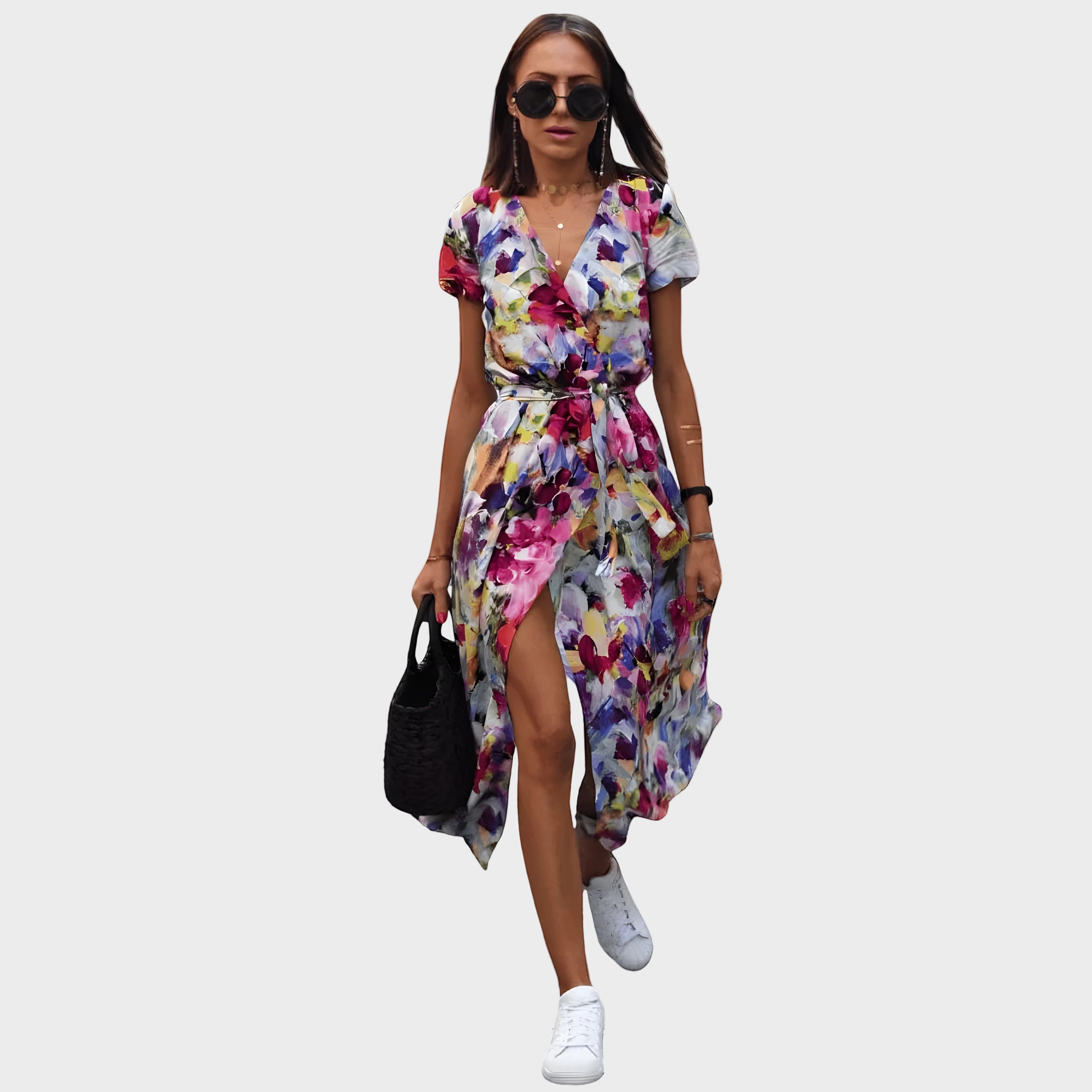Aldona - Vestido fluido e elegante para qualquer ocasião