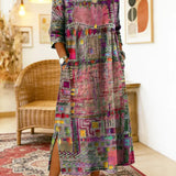 Bruna | Vestido Midi Estampado