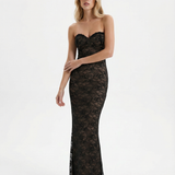 Catrine | Vestido Maxi de Renda