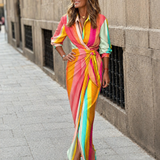 Lola - Vestido Maxi Estampado
