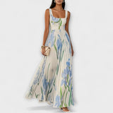 Penélope - Vestido Maxi com Chiffon