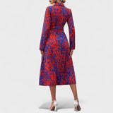 Irina - Vestido Padrão Leopardo