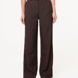 Pantalon Luxo Castanho Escuro - Direito