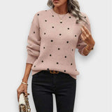 Nina | Sweater Tricot com Bolinhas