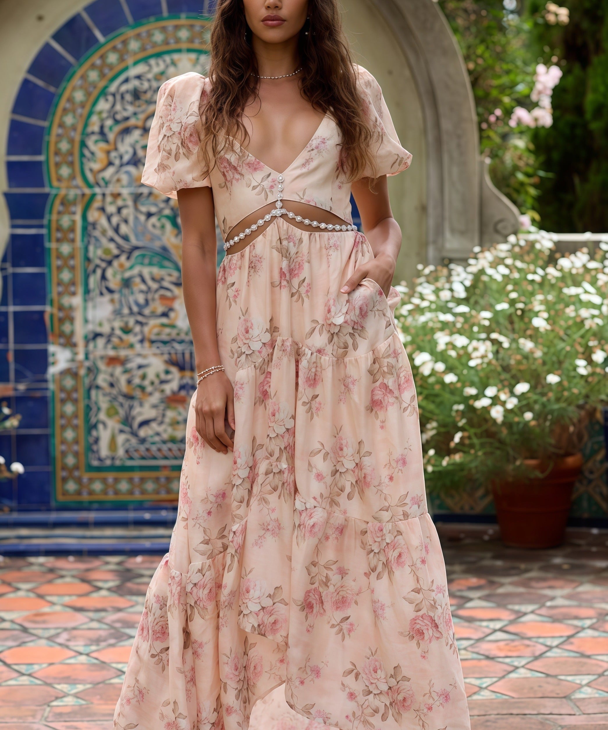 Layla | Vestido Elegante Flutuante