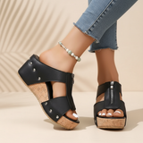 Gigi - Sandálias de Plataforma Elegantes
