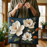 Bolso Artesanal Acolchado - Magnólia Delicada