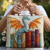 Bolsa Acolchada - Dragão Esmeralda Guardião dos Livros