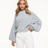 Pullover de Lã Cinza - Trui