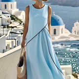 Lotte™ Vestido de Verão às Riscas