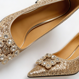 Magdalena | Sapatos ortopédicos com glitter