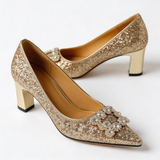 Magdalena | Sapatos ortopédicos com glitter