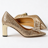Magdalena | Sapatos ortopédicos com glitter