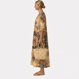 Dora™ | Vestido Floral Elegância Natural