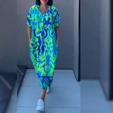 Mia™ | Vestido de verão com estampado vibrante
