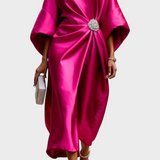 Dubravka - Vestido Cetim Elegante