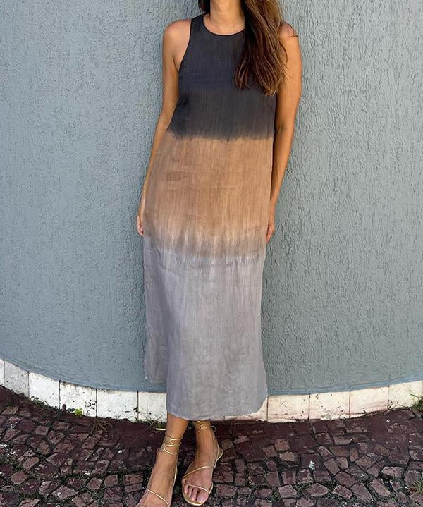 Mila™ | Elegante vestido longo em tons de verão