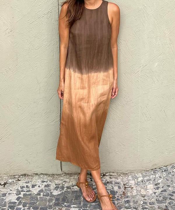 Mila™ | Elegante vestido longo em tons de verão